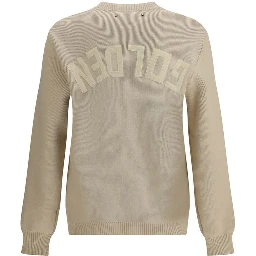 Beige Cotton Sweatshirt
