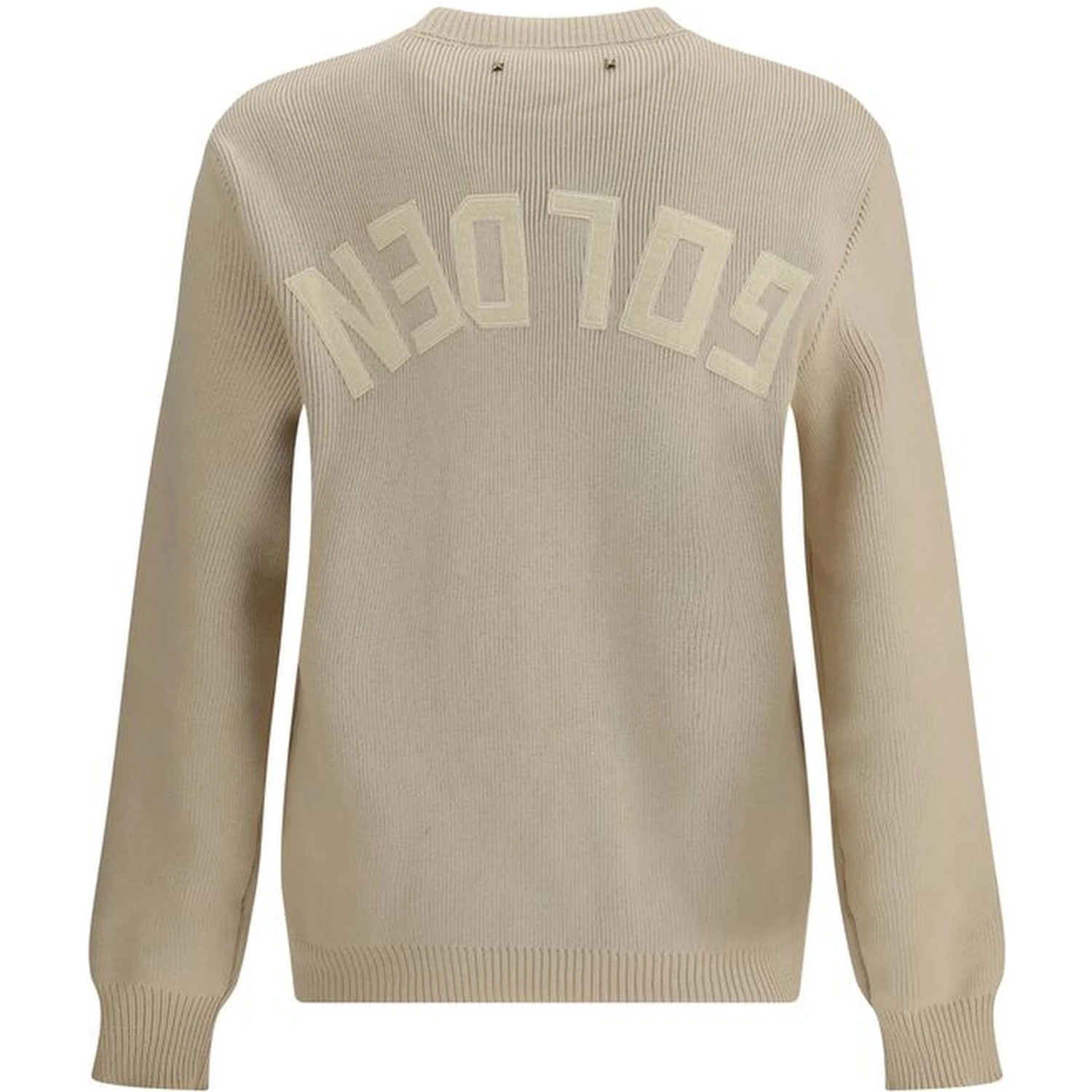 Beige Cotton Sweatshirt