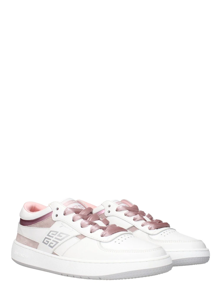 White Leather Low Top Sneakers alternative