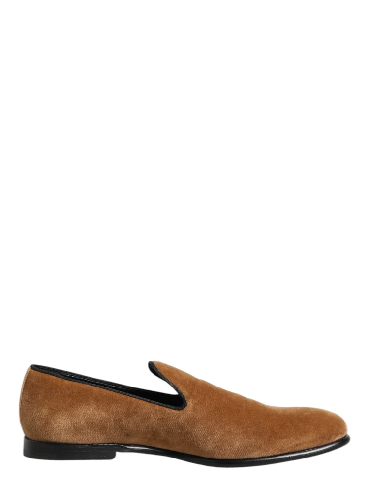 Brown Suede Slip On Men Loafers Formal Shoes alternative