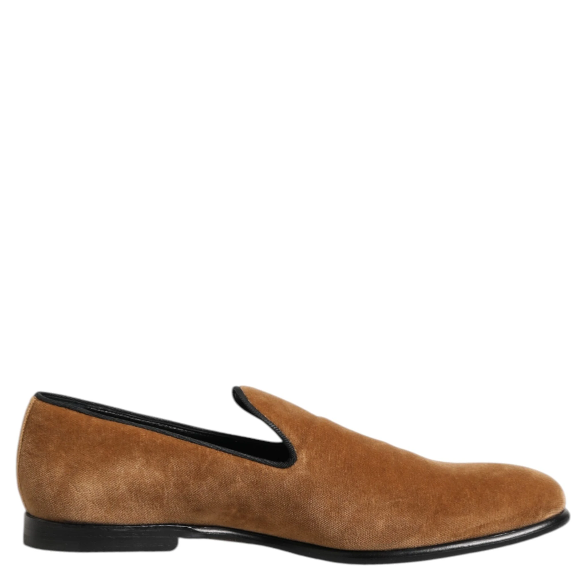 Brown Suede Slip On Men Loafers Formal Shoes