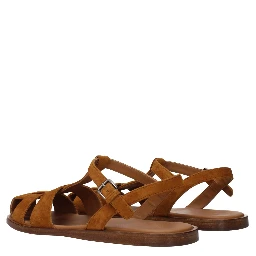 Brown Leather Sandals