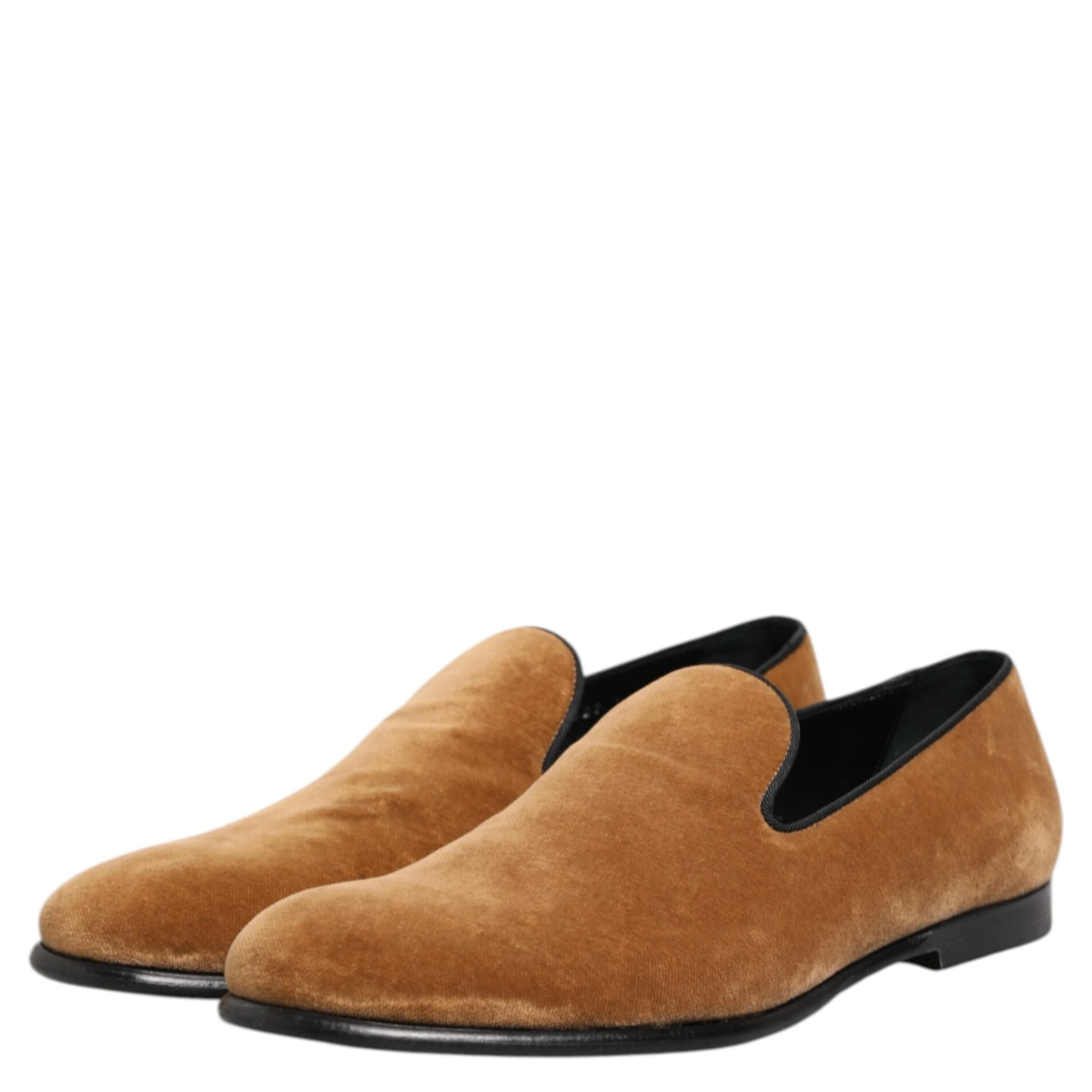 Brown Suede Slip On Men Loafers Formal Shoes