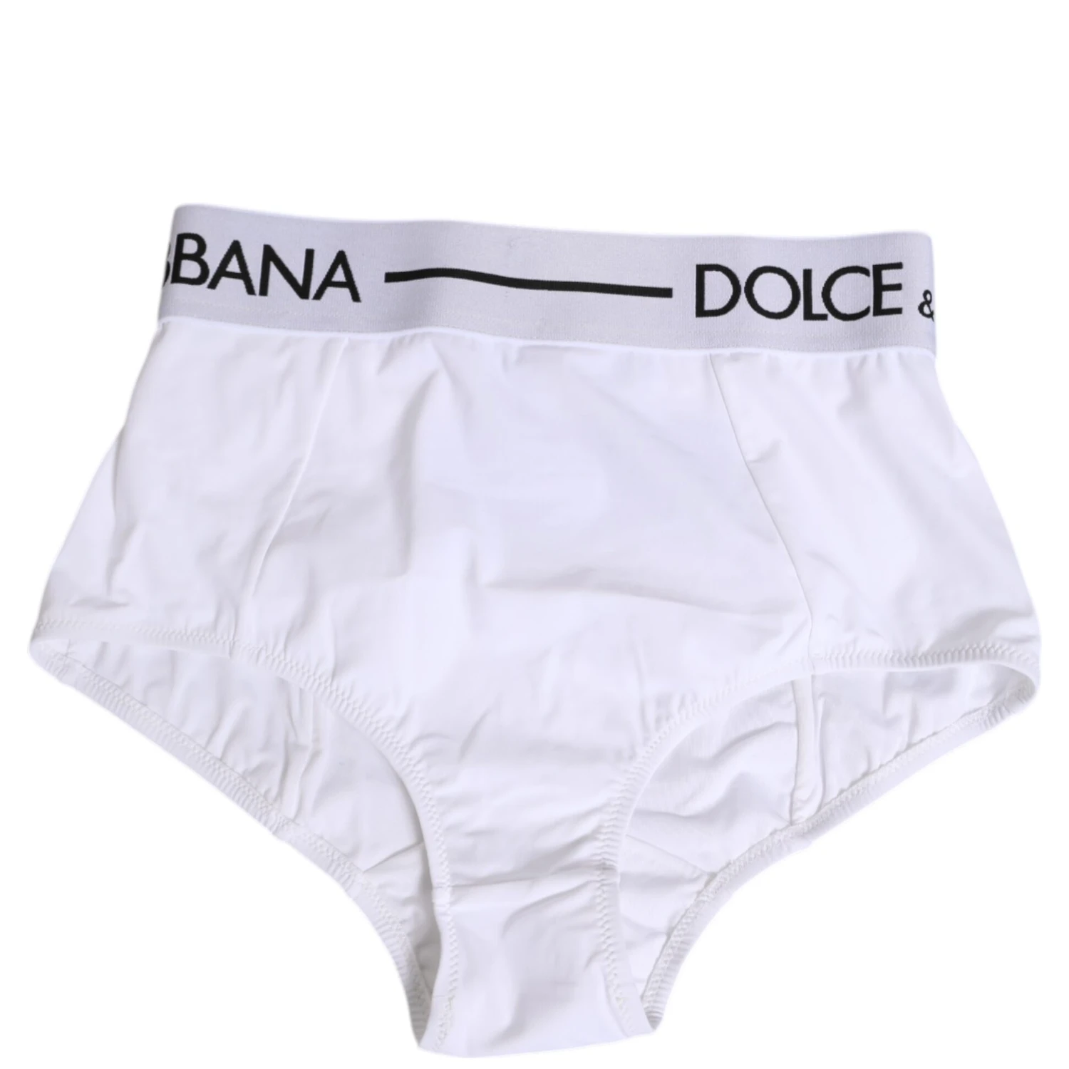 White Nylon Logo Waistband Panty Underwear