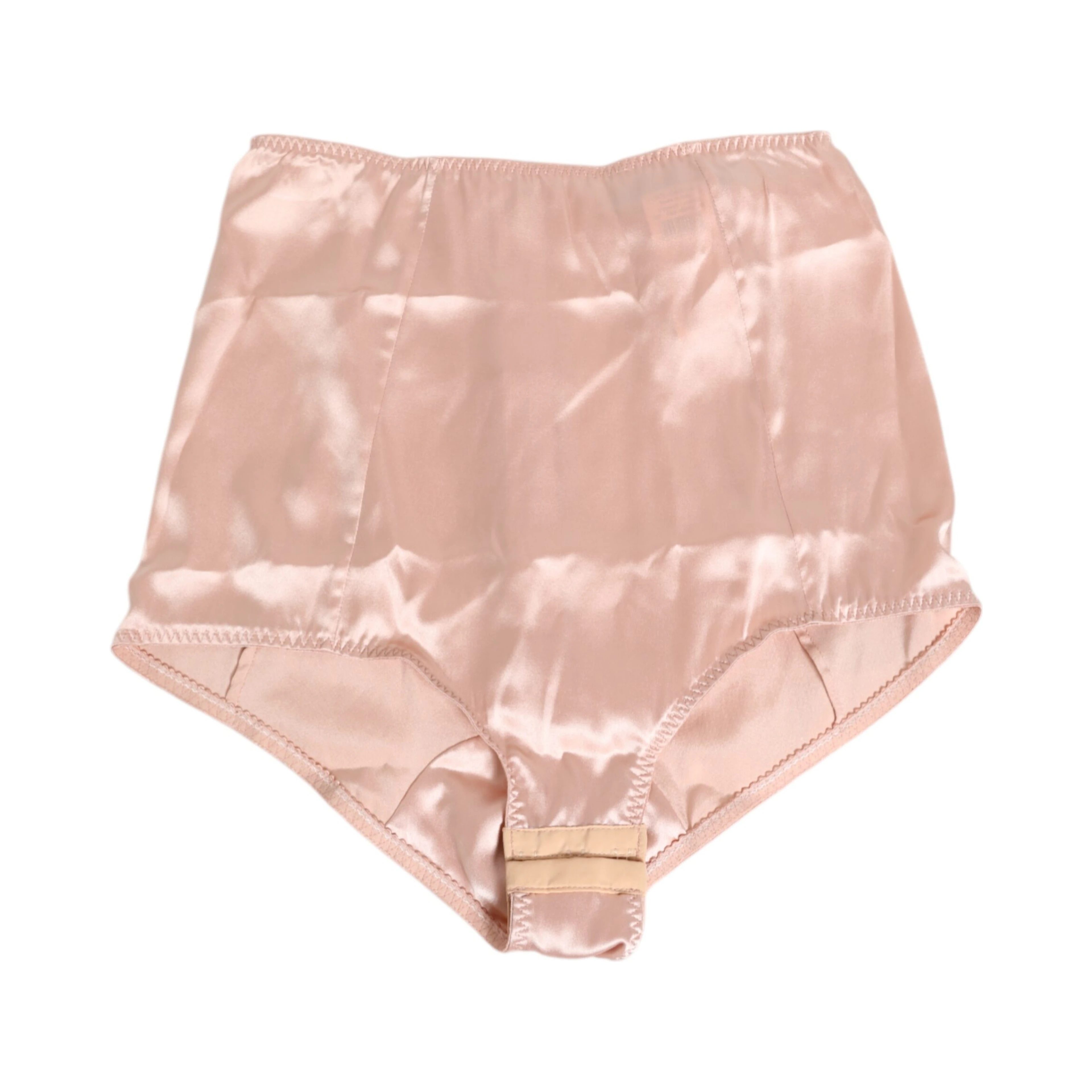 Pink Acetate High Waist Shorts Panty Underwear