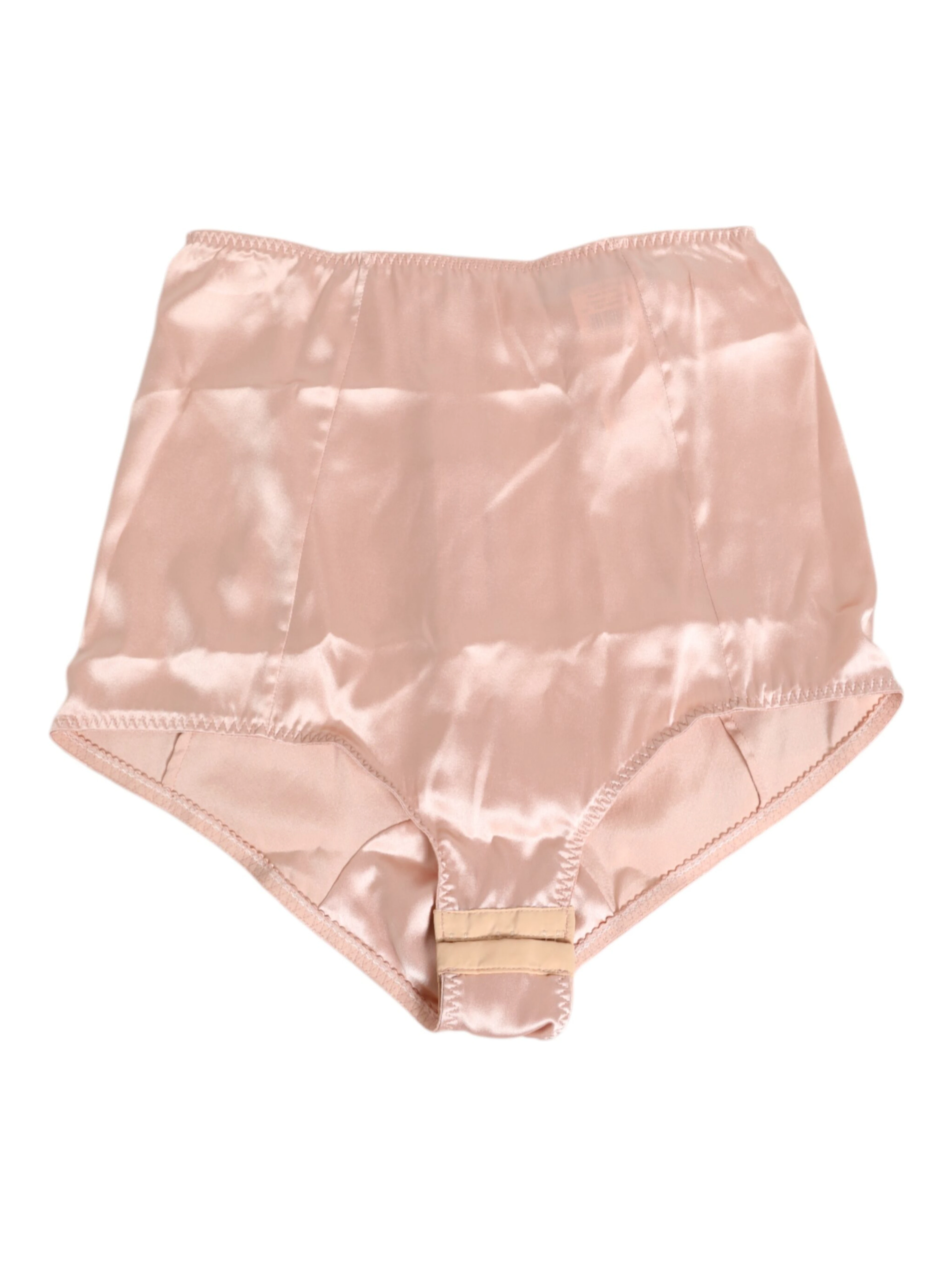 Pink Acetate High Waist Shorts Panty Underwear