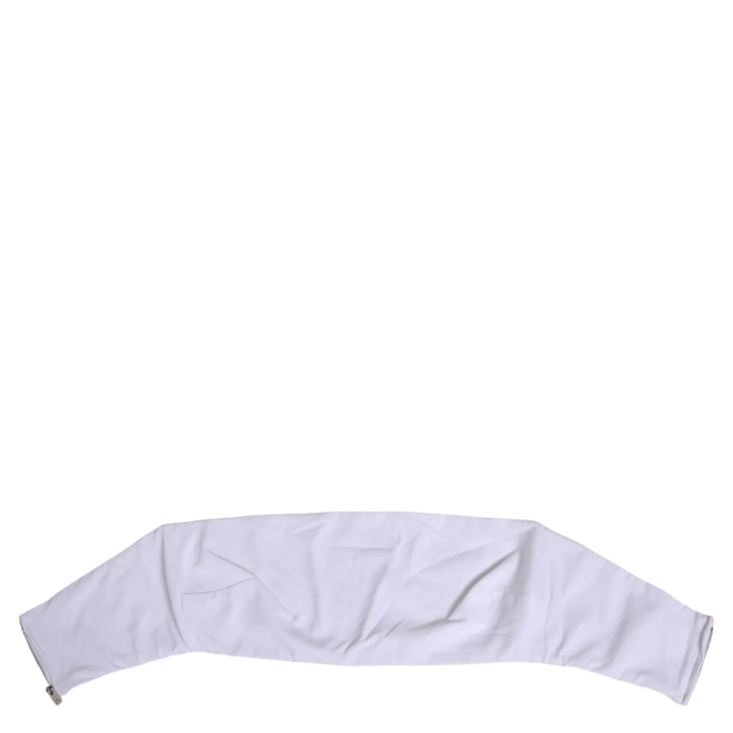 White Nylon Strapless Corset Top Underwear