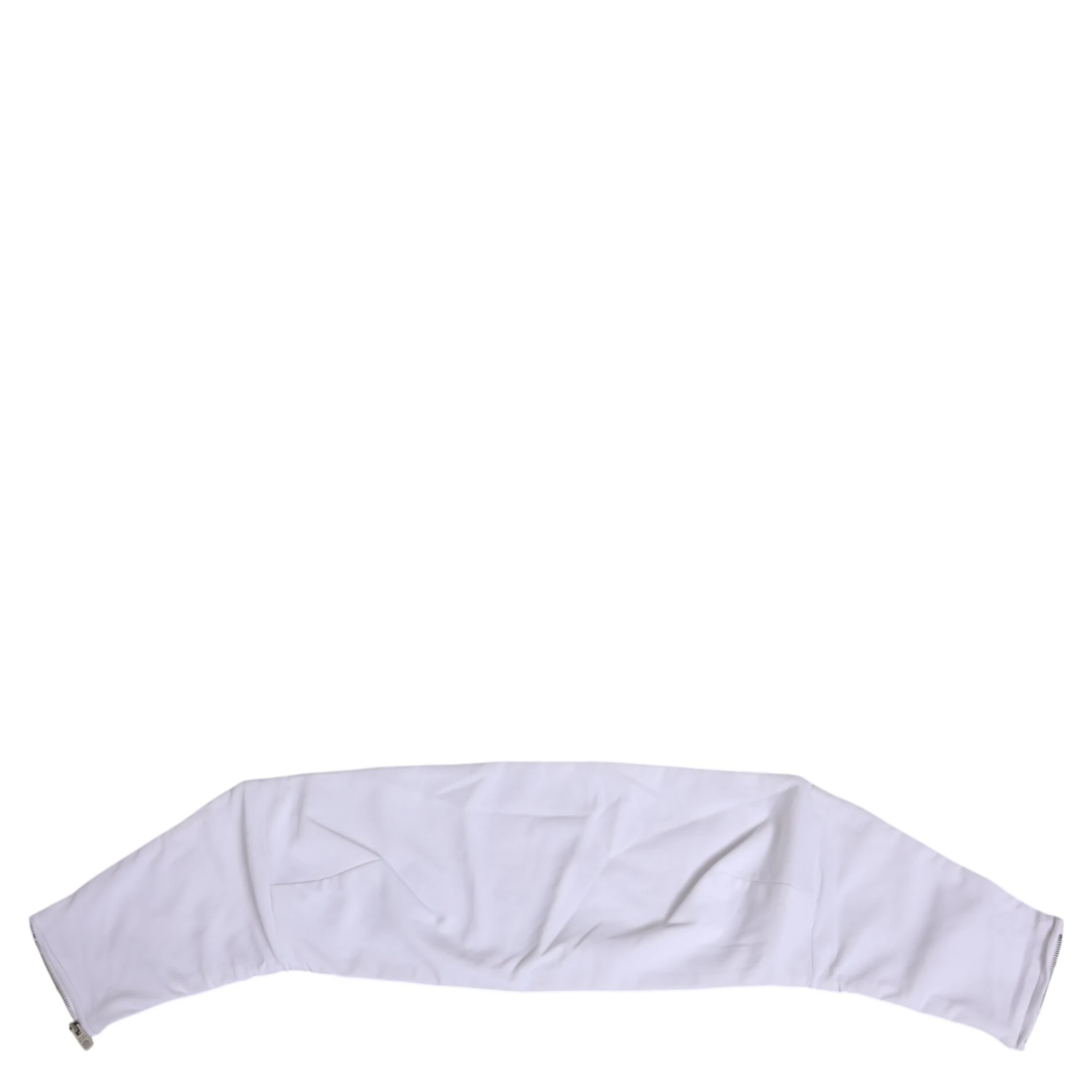 White Nylon Strapless Corset Top Underwear