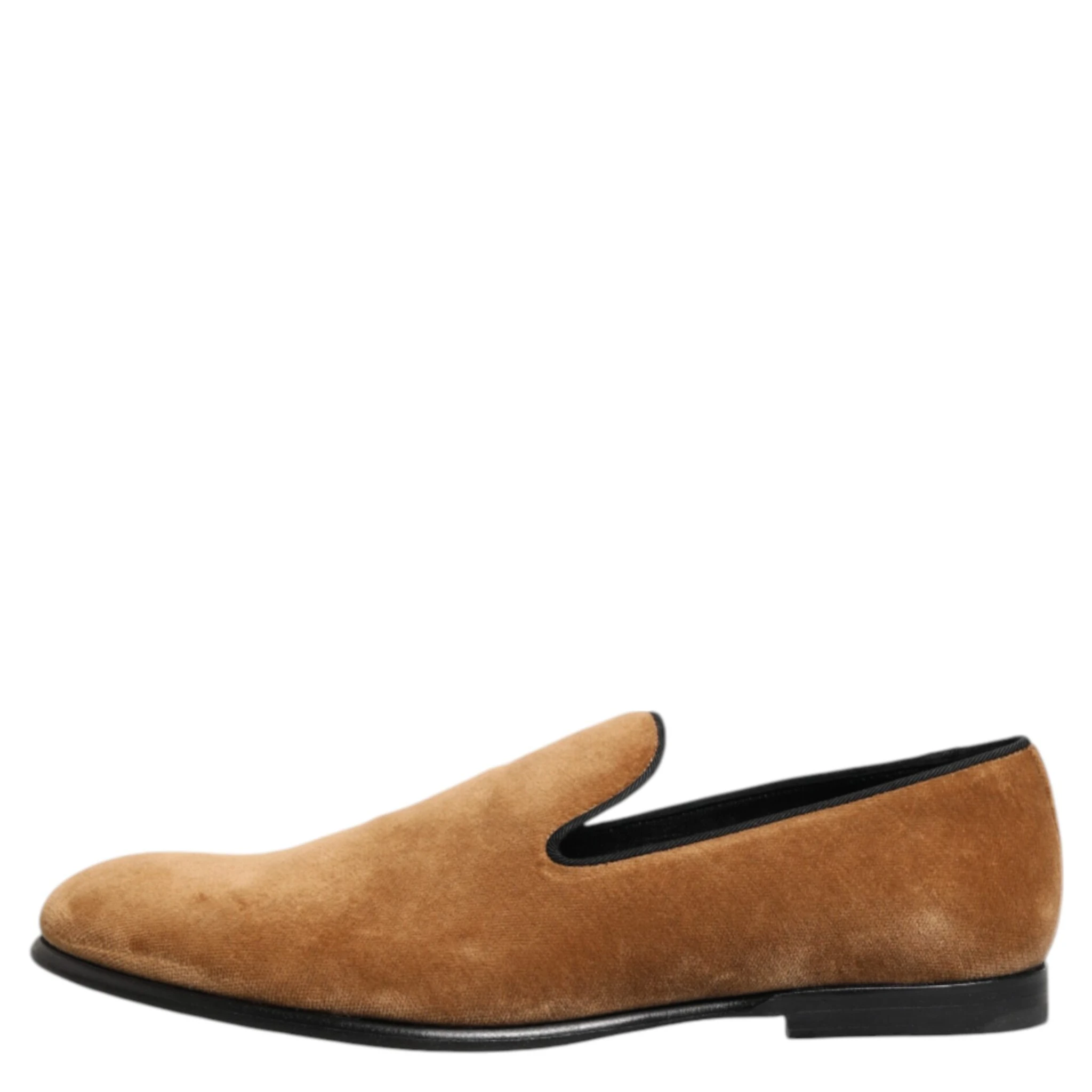 Brown Suede Slip On Men Loafers Formal Shoes