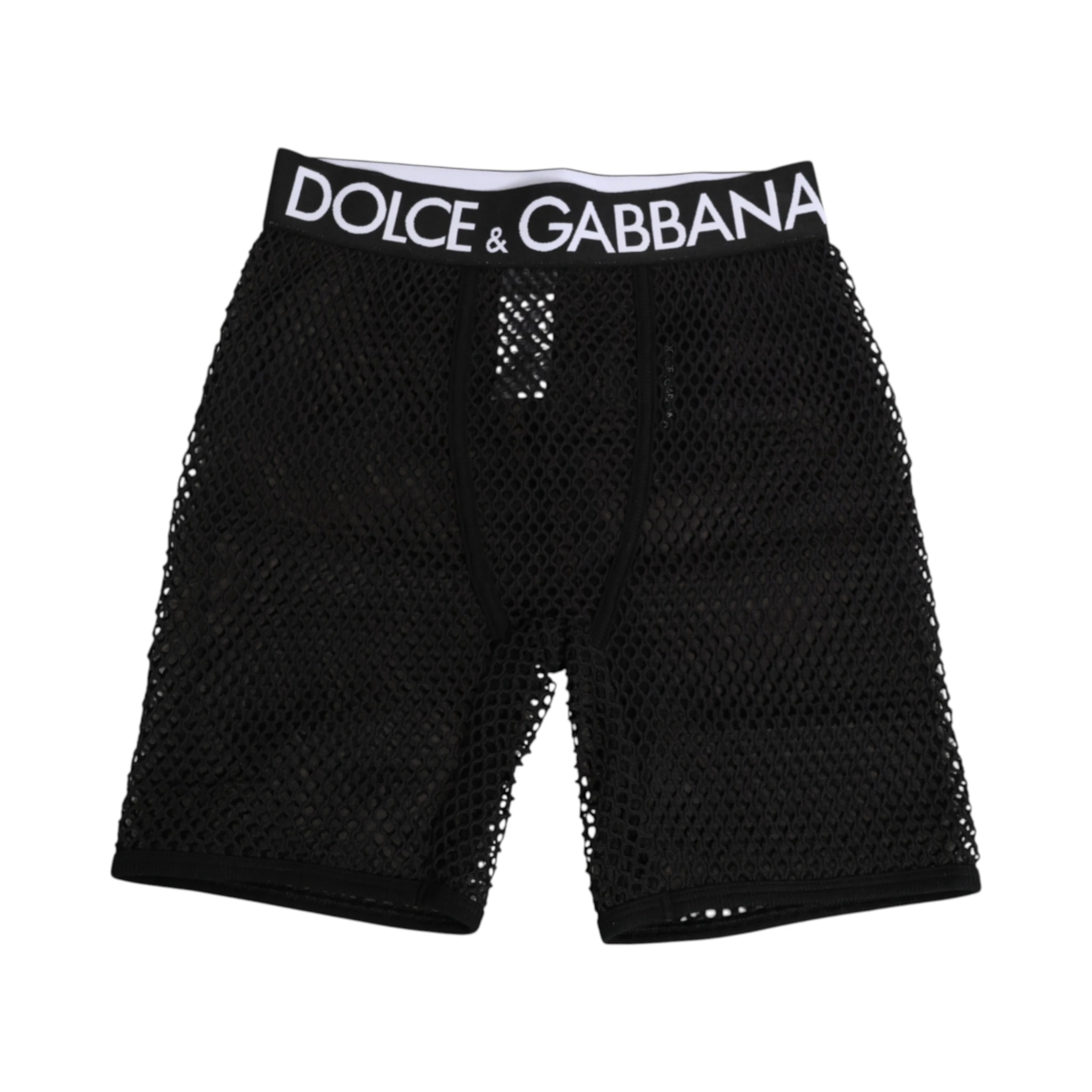Black Cotton Logo Shorts Midi Trouser Underwear