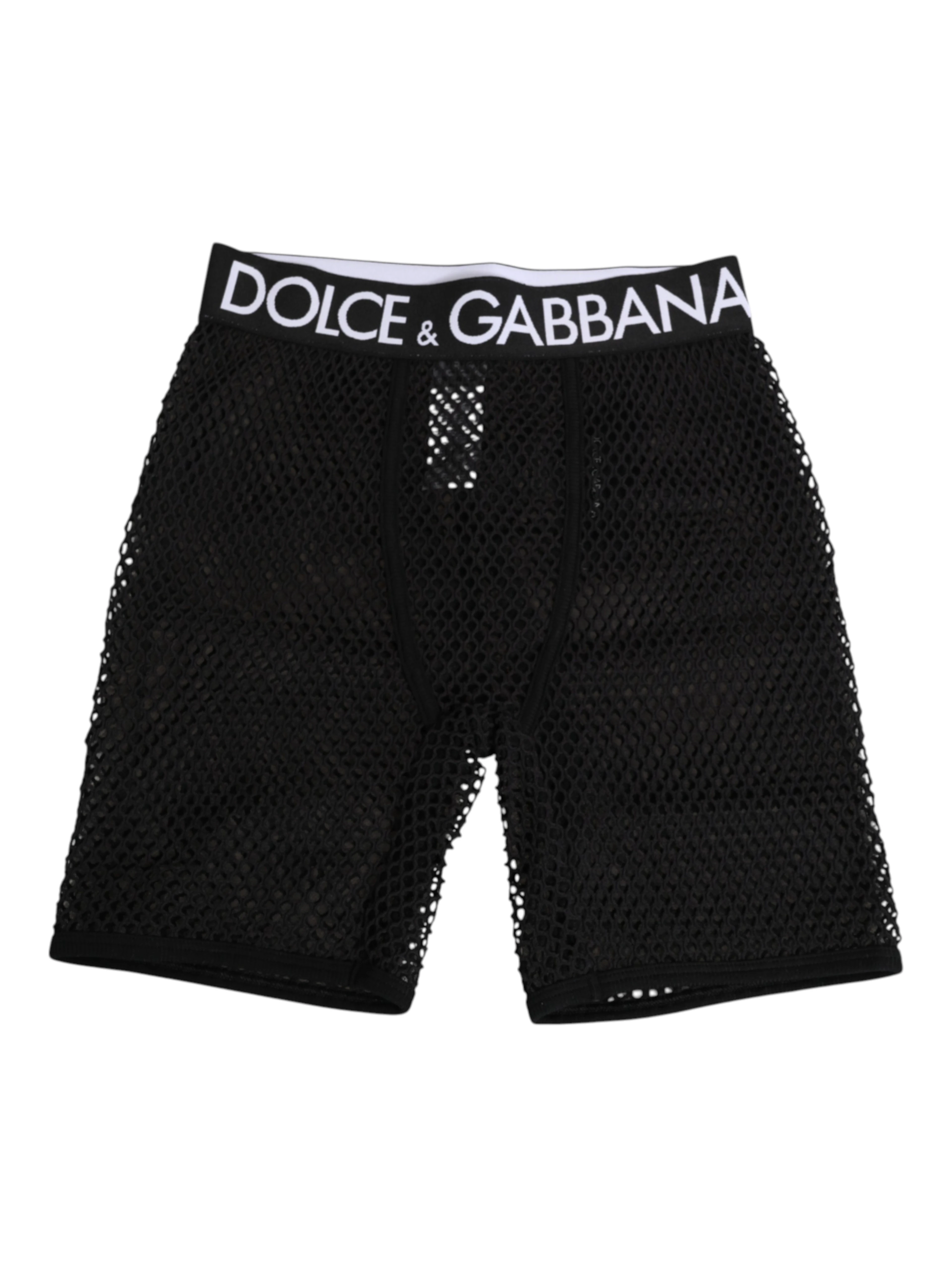 Black Cotton Logo Shorts Midi Trouser Underwear