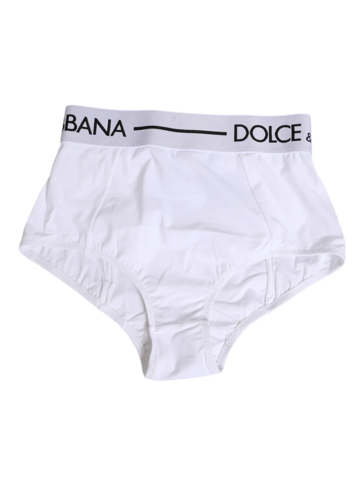 White Nylon Logo Waistband Panty Underwear alternative