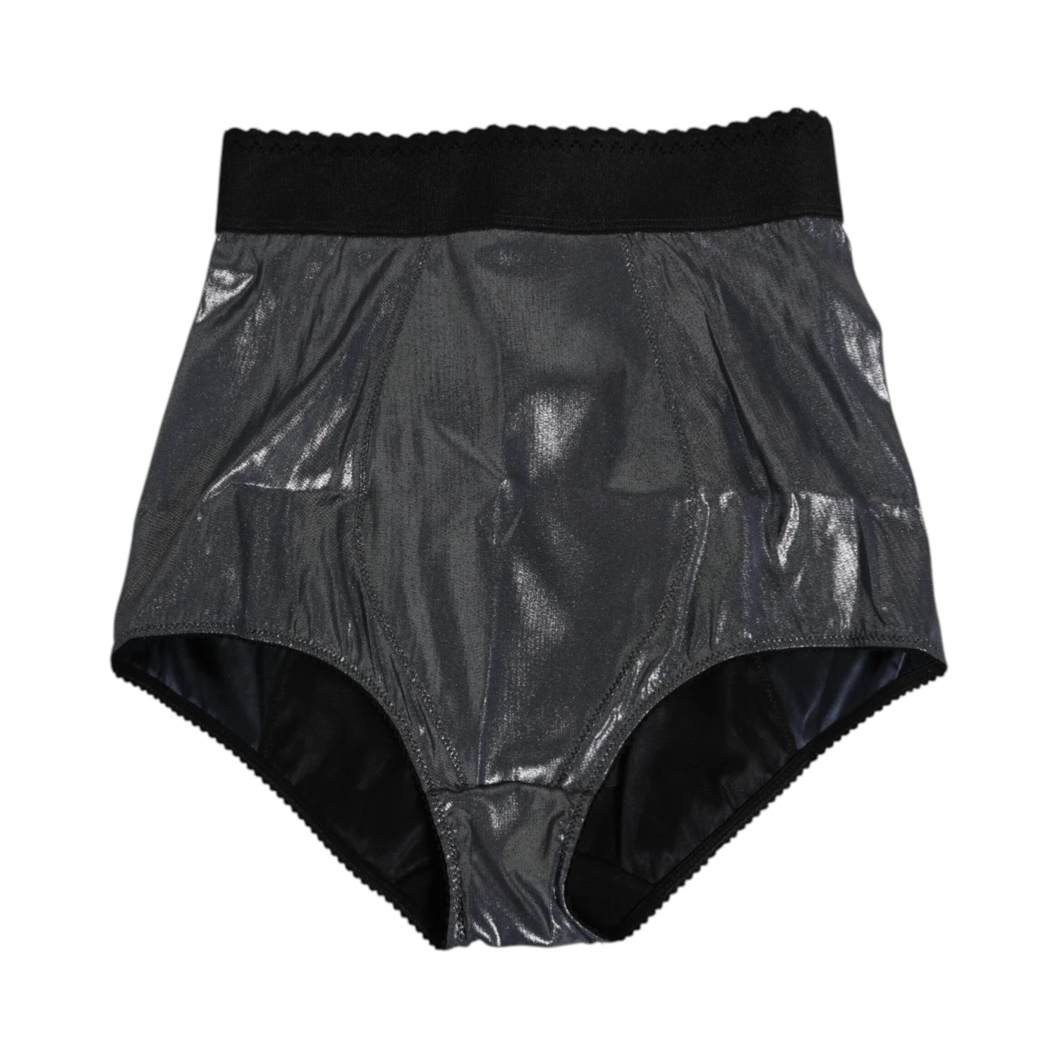 Gray Silk Stretch Slip Girdle Panty Underwear