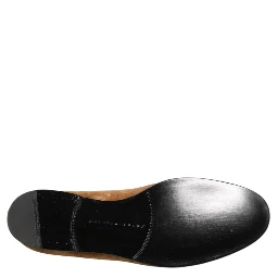 Brown Suede Slip On Men Loafers Formal Shoes