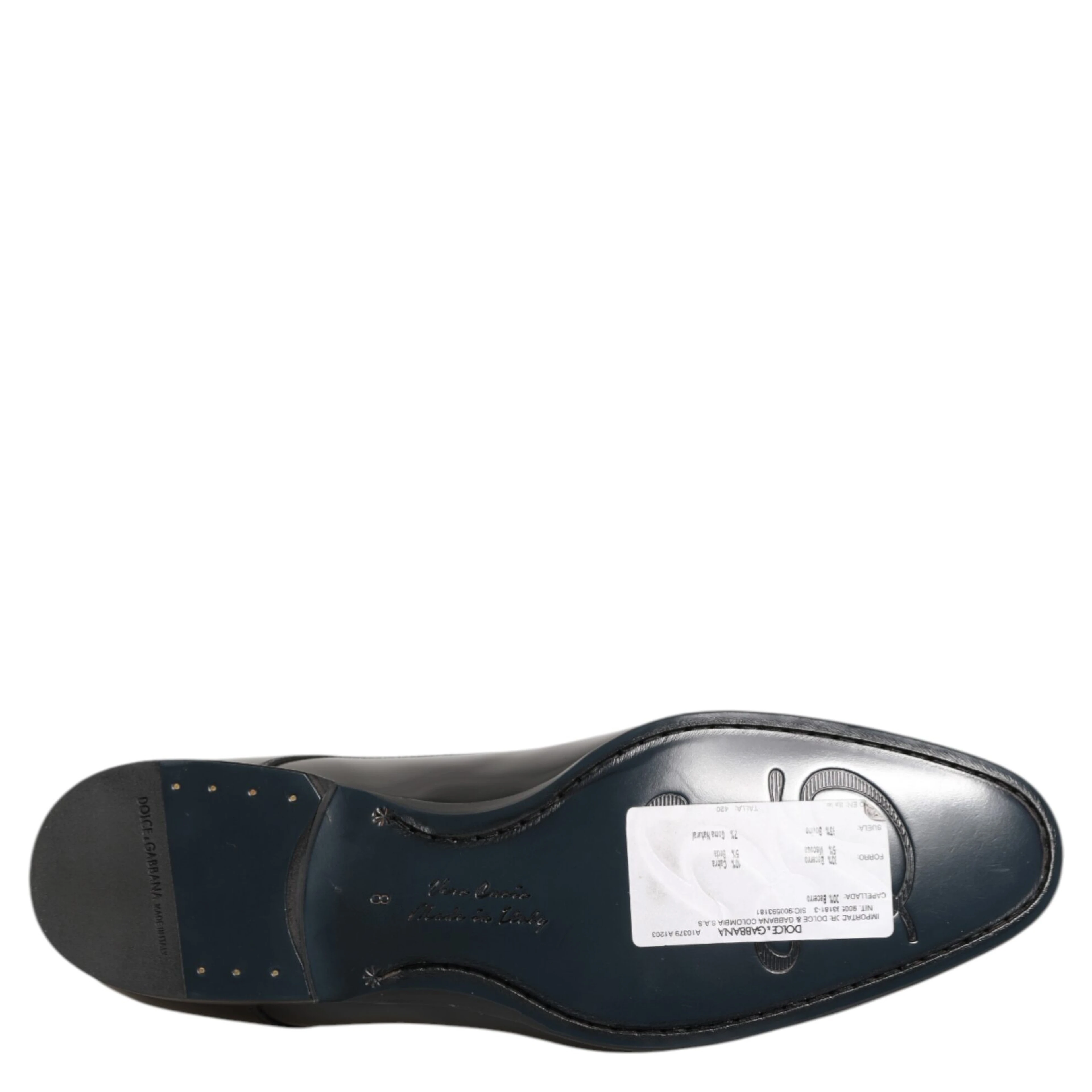 Black Calfskin Leather Derby Men Dress Shoes
