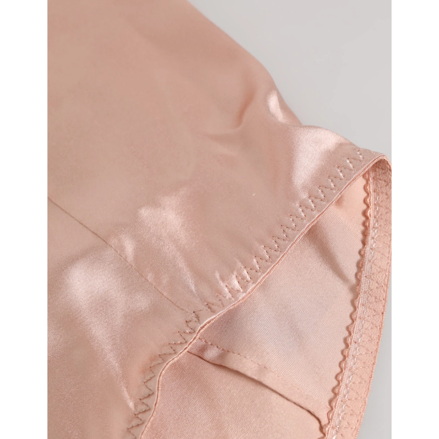 Pink Acetate High Waist Shorts Panty Underwear