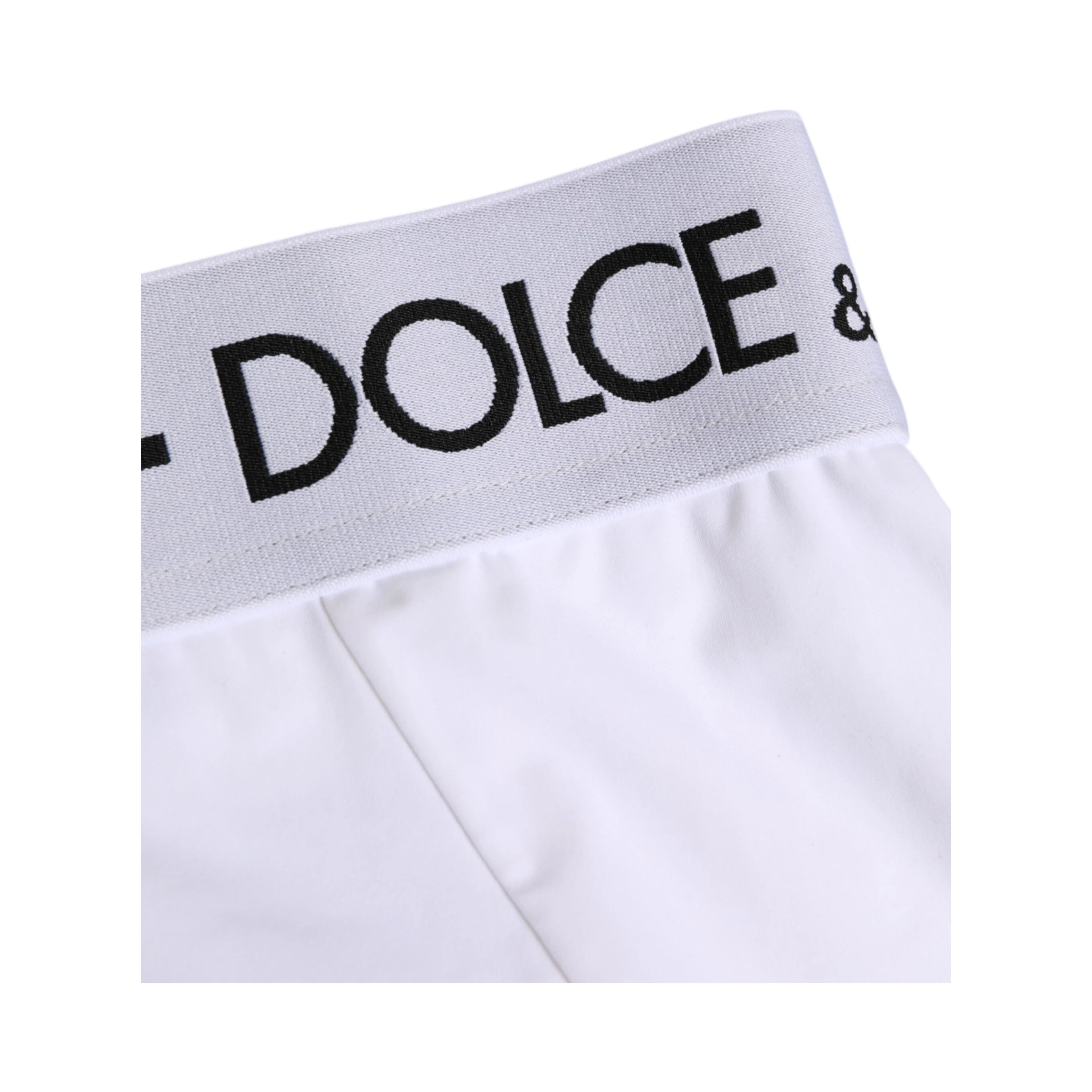 White Nylon Logo Waistband Panty Underwear