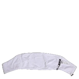 White Nylon Strapless Corset Top Underwear