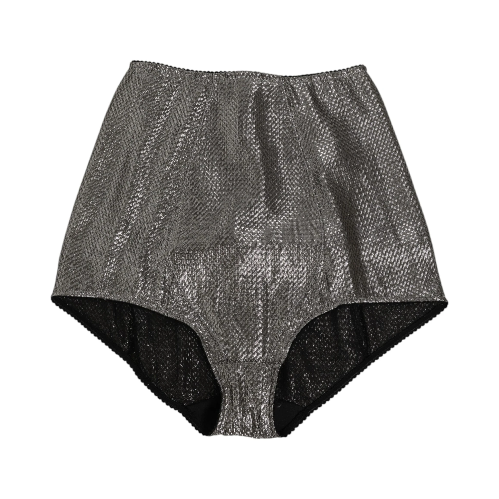 Gray Silk Stretch Slip Girdle Panty Underwear