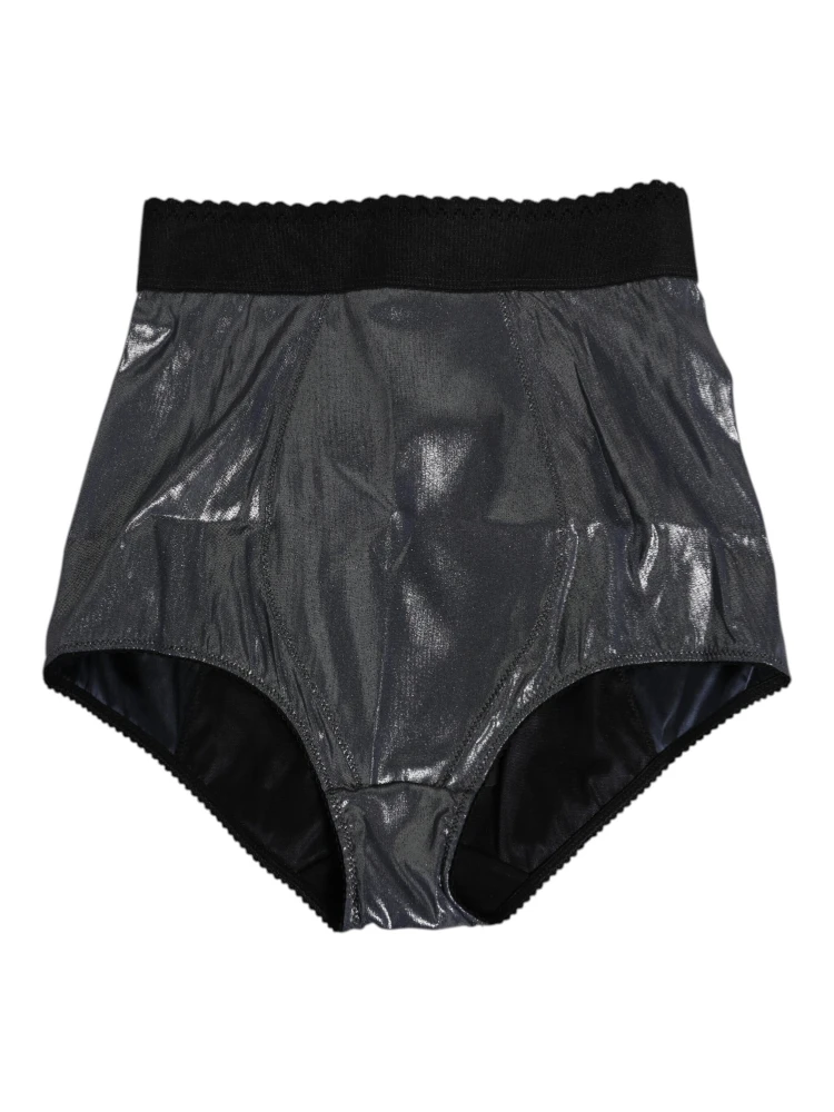 Gray Silk Stretch Slip Girdle Panty Underwear alternative
