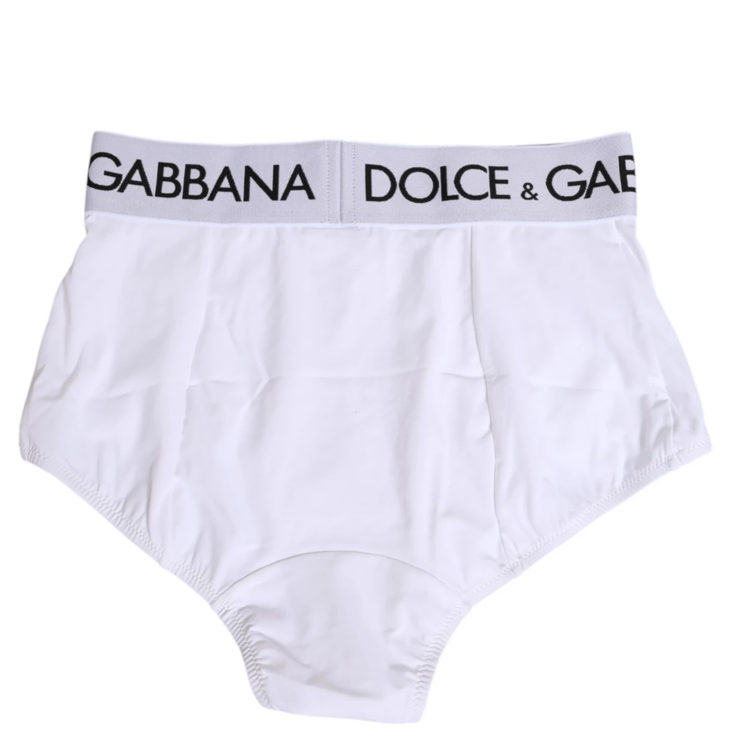 White Nylon Logo Waistband Panty Underwear