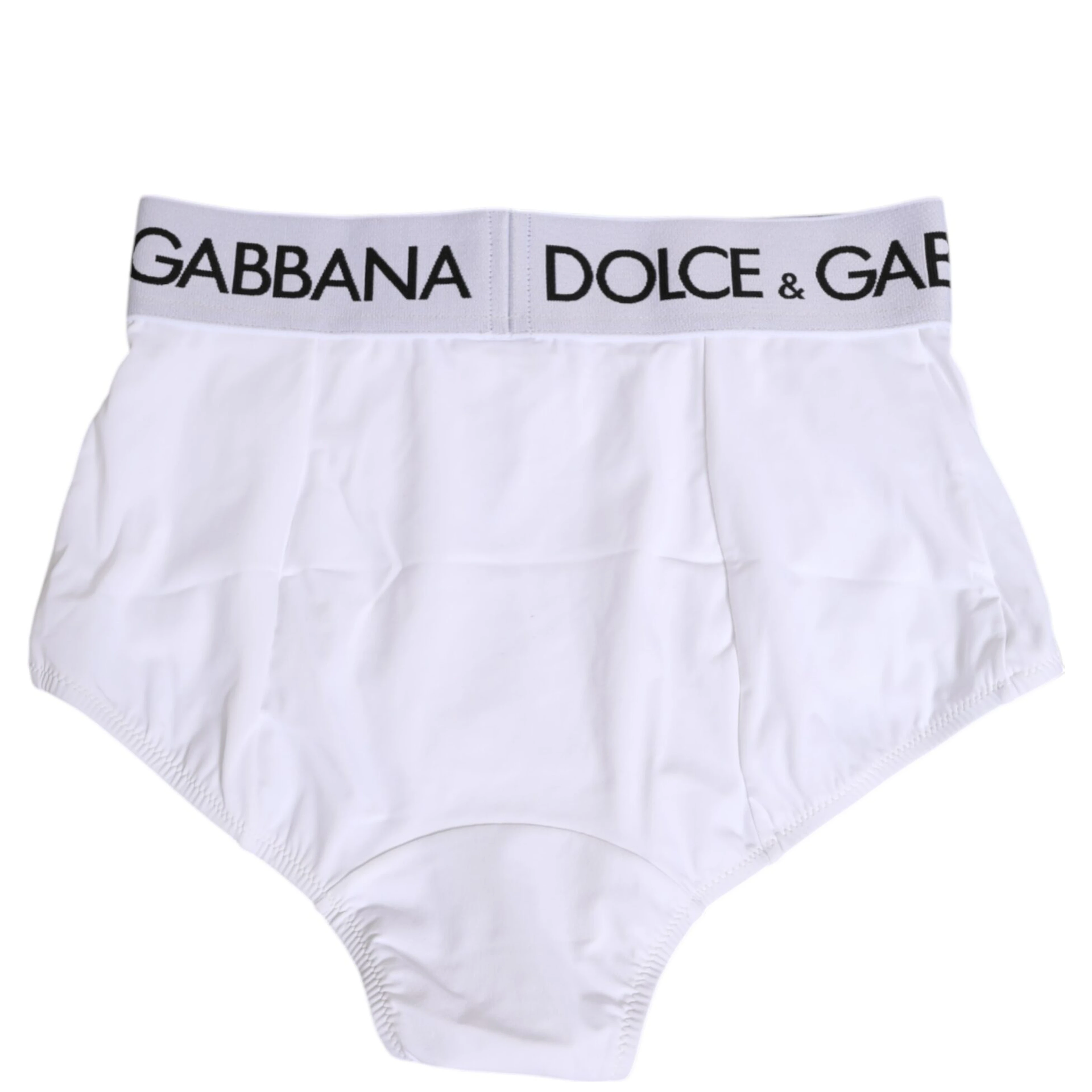 White Nylon Logo Waistband Panty Underwear