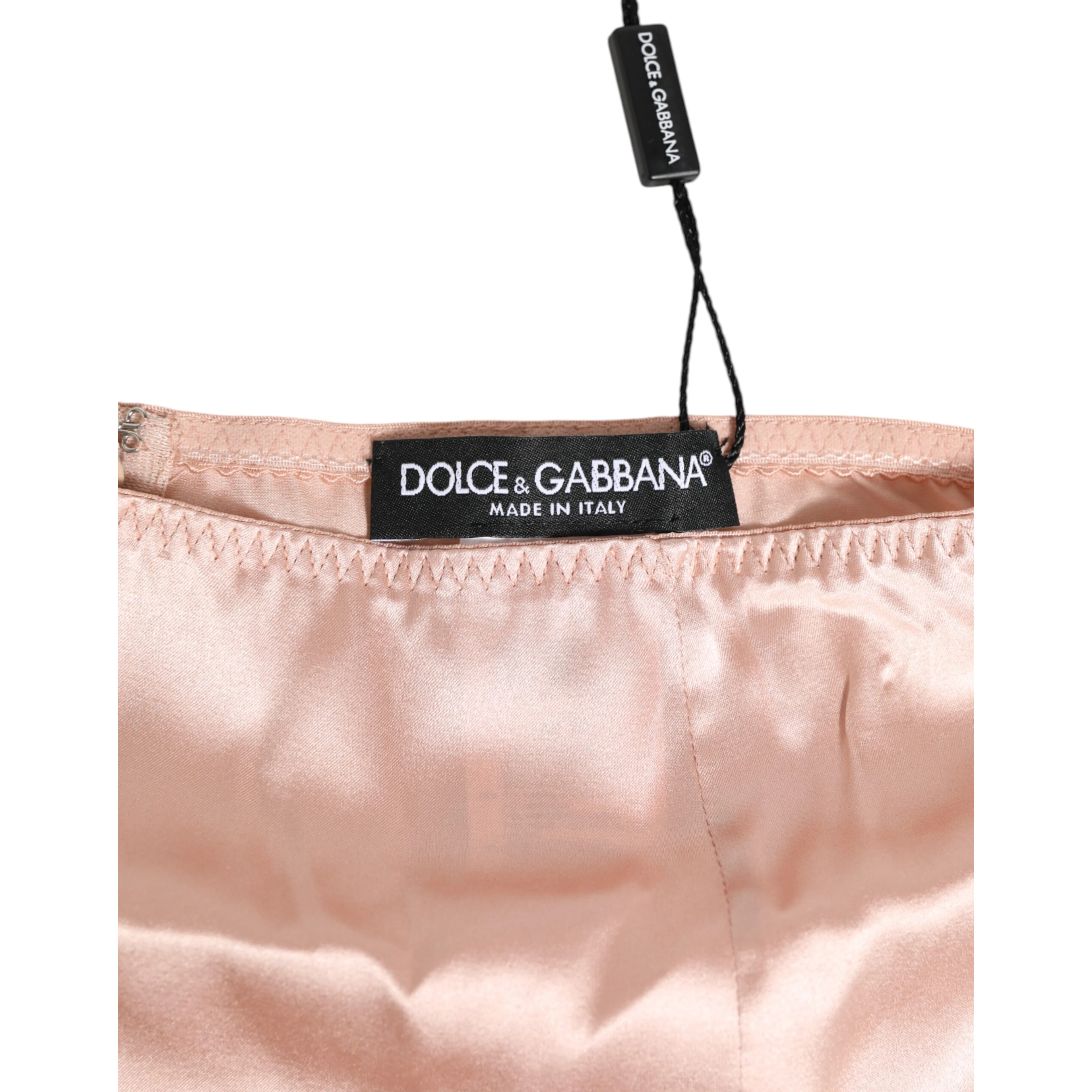Pink Acetate High Waist Shorts Panty Underwear