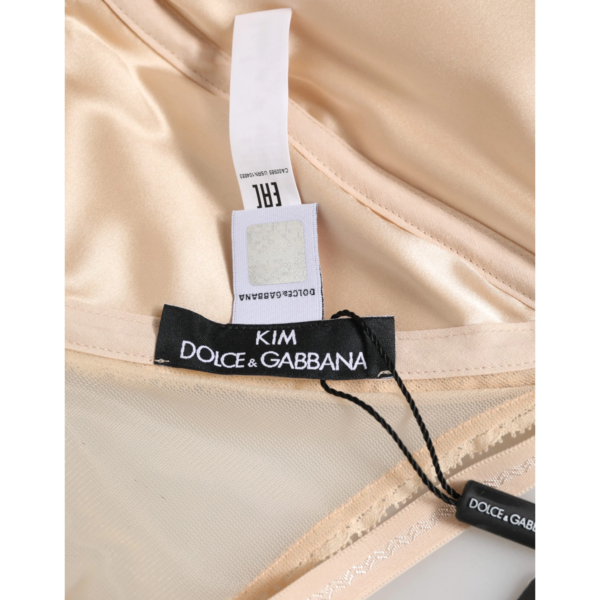 Beige Nylon Triangle Soft Cup Brassiere Underwear
