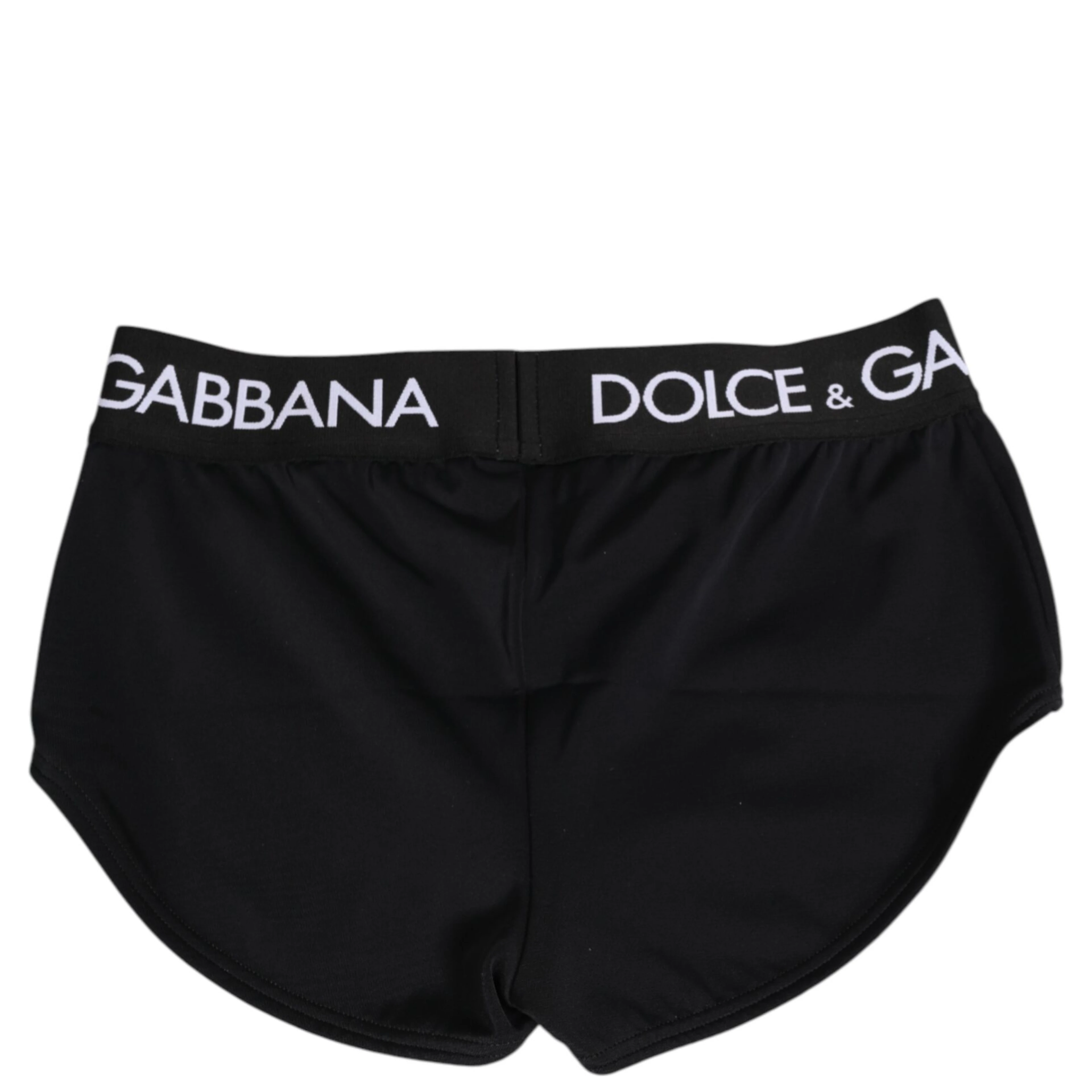 Black Nylon Logo Waistband Shorts Underwear