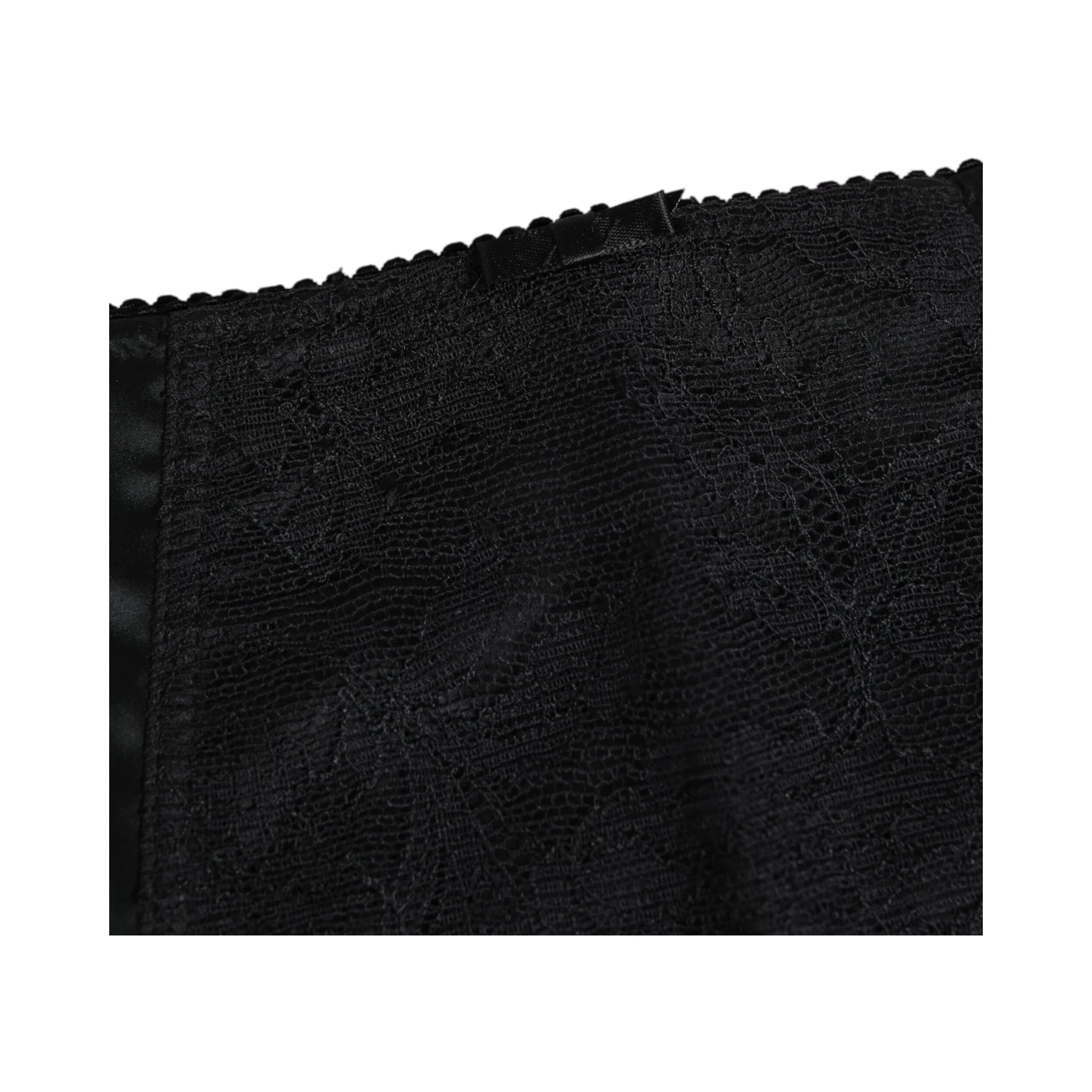 Black Silk Stretch Slip Cycling Women Underwear