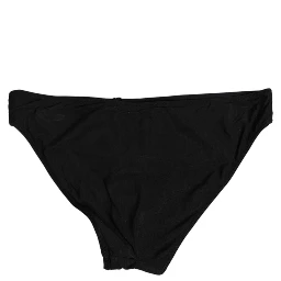 Black Nylon Stretch Slip Brief Women Underwear