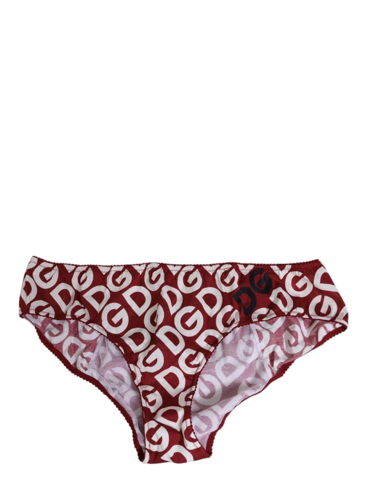 Bordeaux DG Logo Slip Bottom Brief Underwear alternative