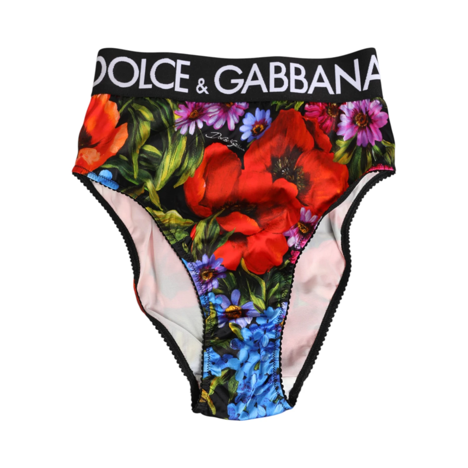 Multicolor Floral Print High Waist Panty Underwear