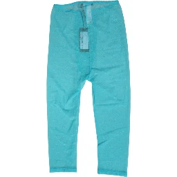 Light Blue Logo Lace Tight Midi Trouser  Underwear