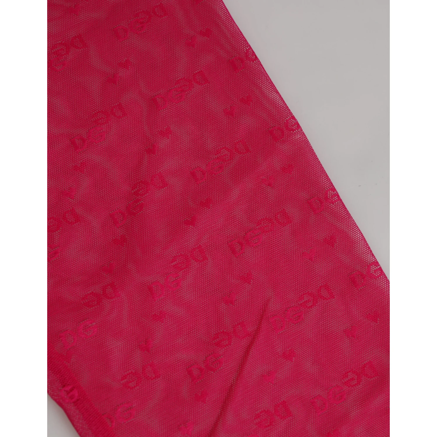 Fuchsia Logo Lace Tight Midi Trousers Underwear