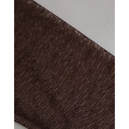 Brown Nylon Logo Lace Leggings Pants Underwear