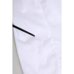 White Collared Long Sleeves Dress Shirt Top