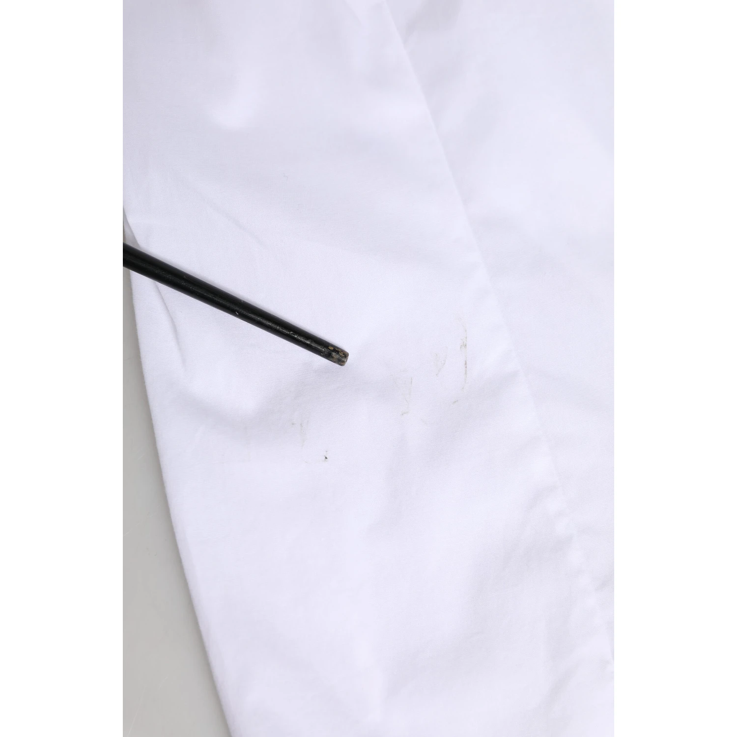 White Collared Long Sleeves Dress Shirt Top