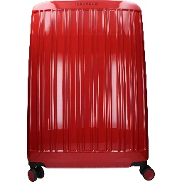 Red Polycarbonate Luggage And Travel