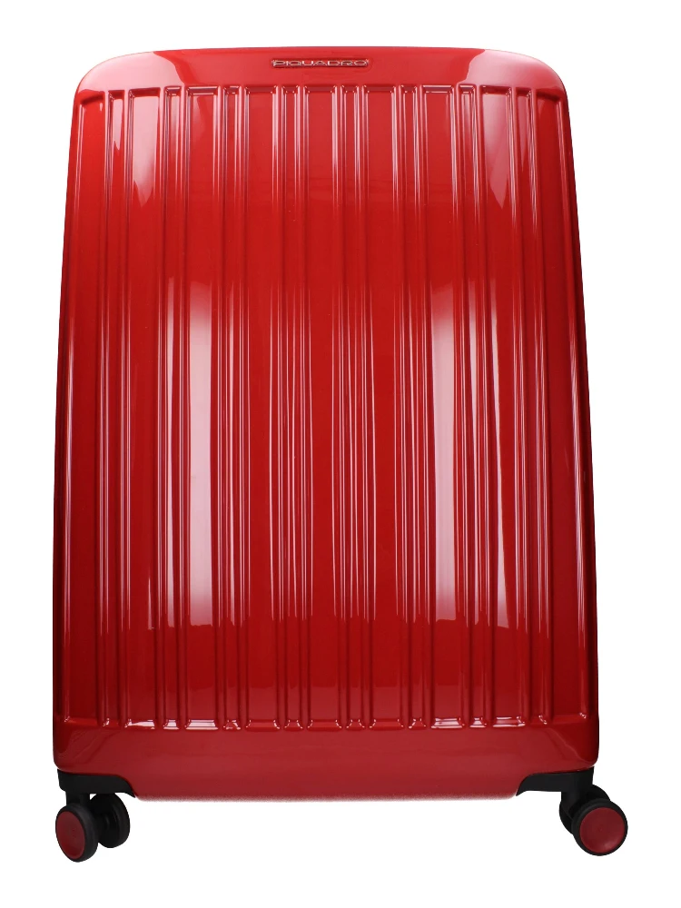 Red Polycarbonate Luggage And Travel