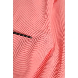 Pink High Waist Dress Tapered Trouser Pants