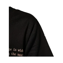 Black Marilyn Monroe Cotton Crew Neck T-shirt
