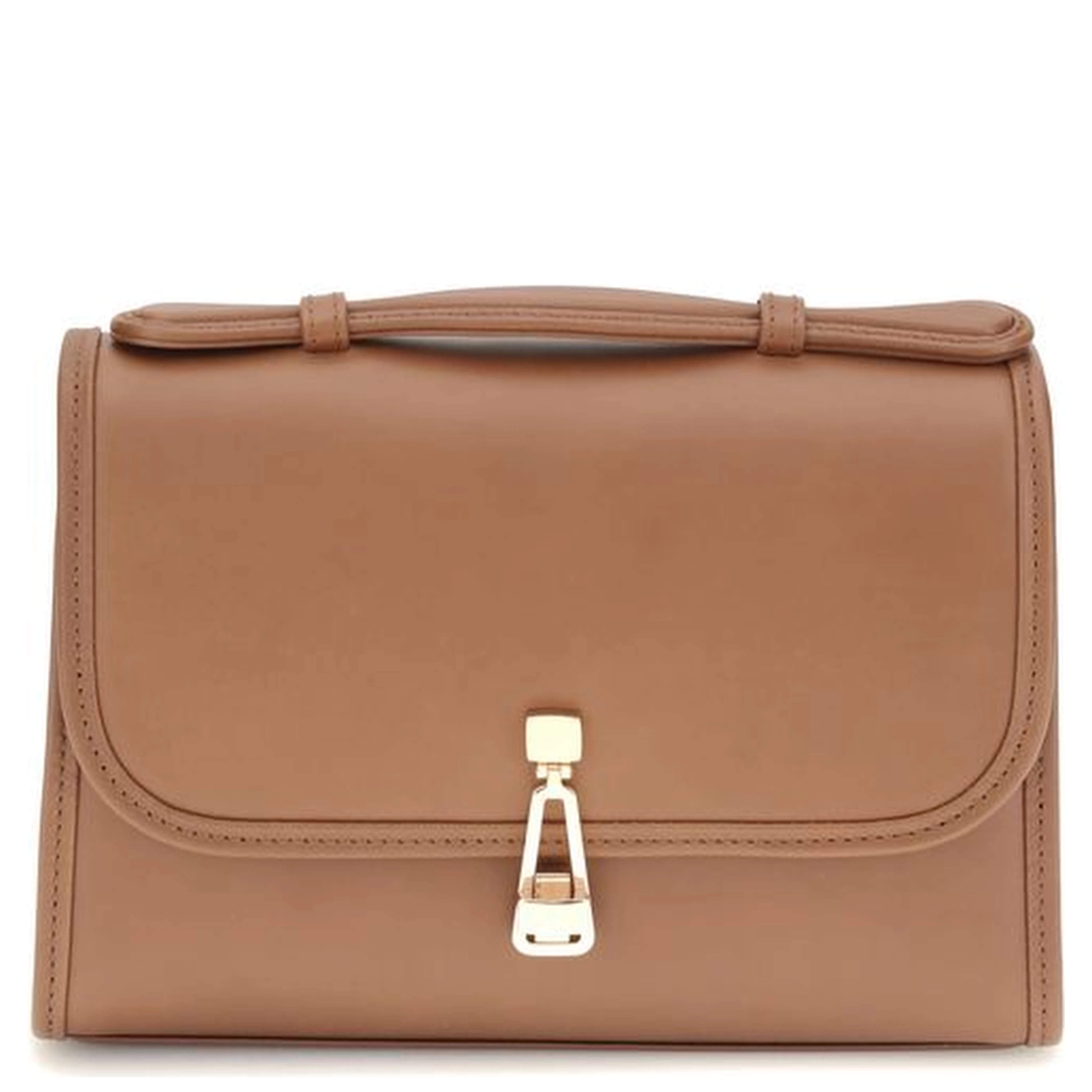 Brown Leather Shoulder Bag