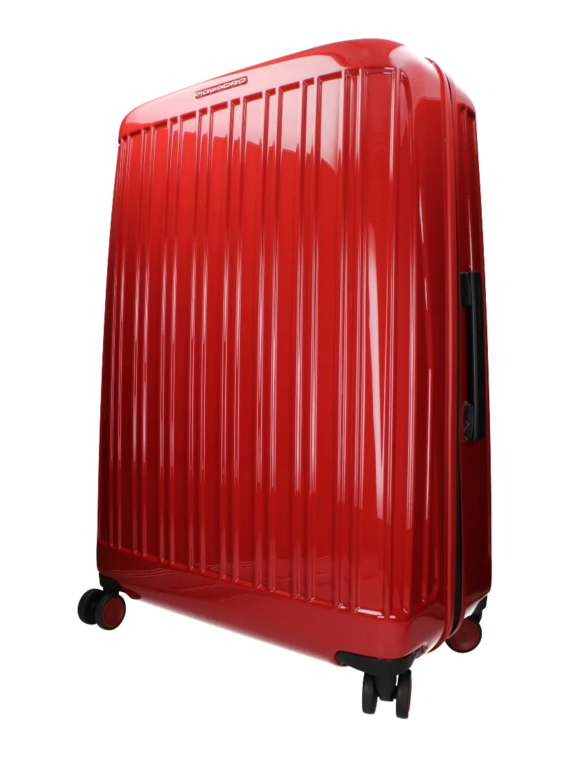 Red Polycarbonate Luggage And Travel