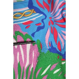 Multicolor Floral Printed Tunic Blouse Top