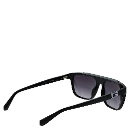 Black Stainless Steel Sunglasses