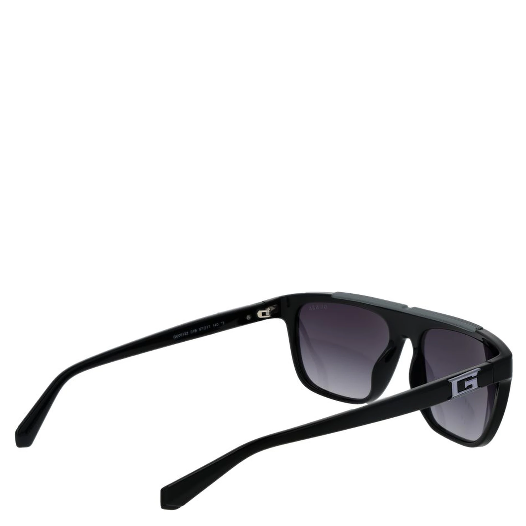 Black Stainless Steel Sunglasses