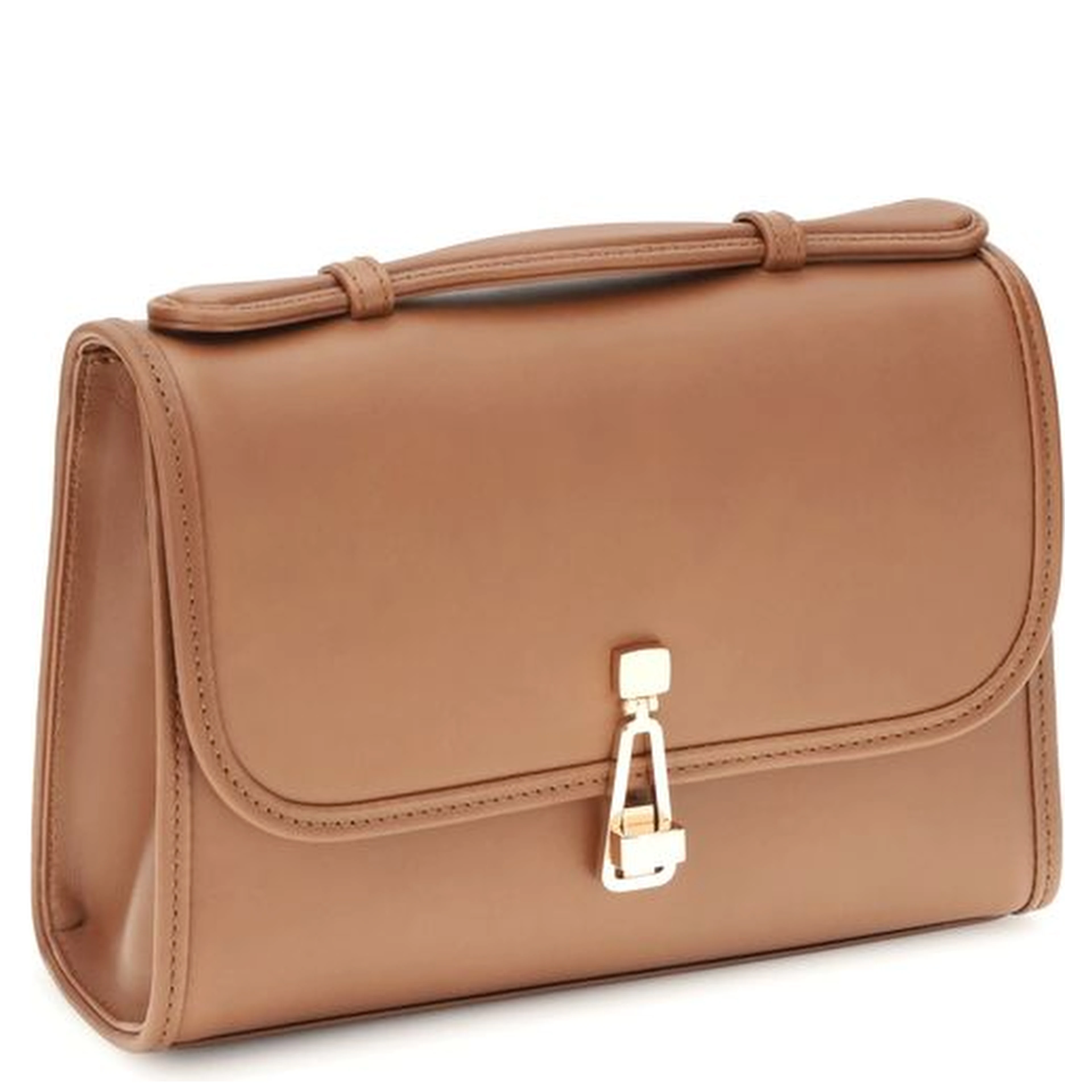 Brown Leather Shoulder Bag
