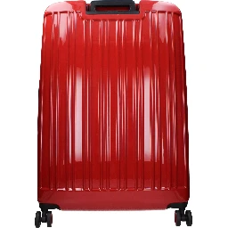Red Polycarbonate Luggage And Travel