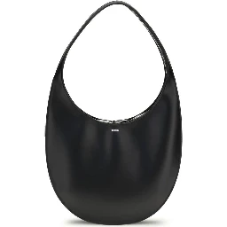 Black Calf Leather Bos Taurus Shoulder Bag